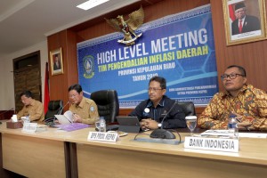 Tekan Inflasi Jelang Natal Dan Tahun Baru, Plt Gubernur Berikan Sejumlah Arahan