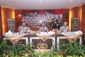 KAPOLDA KEPRI PIMPIN RAPAT TINDAK LANJUT RAKORNAS INDONESIA MAJU DAN APEL KASATWIL 2019
