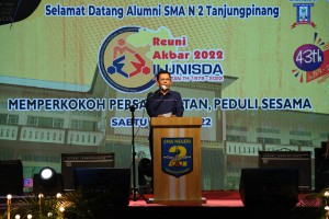 Gabung di Malam Puncak Reuni Akbar Smanda Tanjungpinang, Ansar Minta Ilunisda Berperan  Aktif