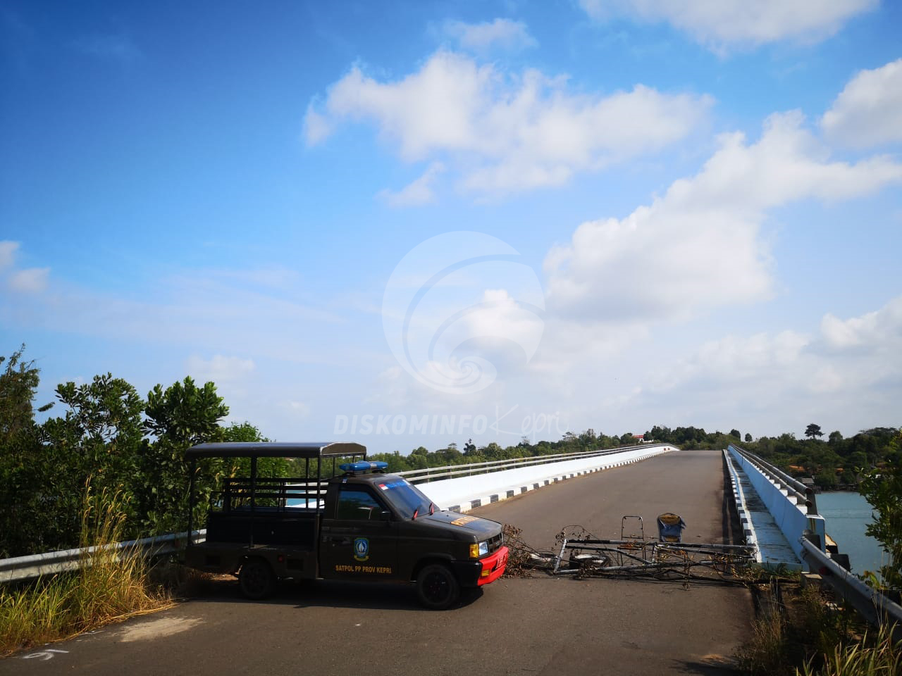 Pemprov Kepri Terus Dorong Perbaikan Jembatan Cepat Dilakukan