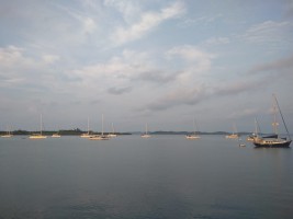 Belasan Yacht Merapat Di Lingga Kepri Untuk Ikuti Wonderful Sail To Indonesia 2019