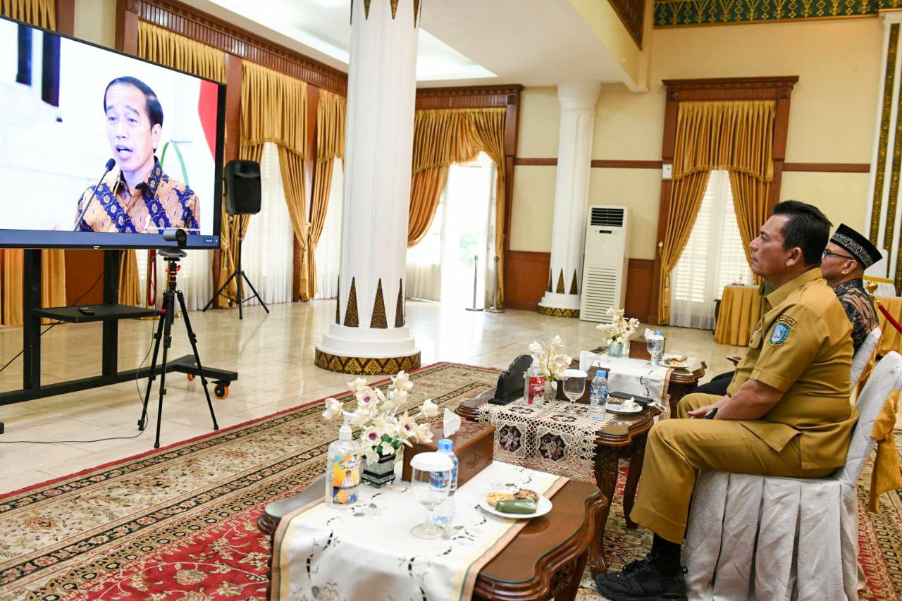 Buka Rakornas Wasin Pemerintah 2022, Presiden Jokowi Minta Penuhi Target Belanja Dalam Negeri