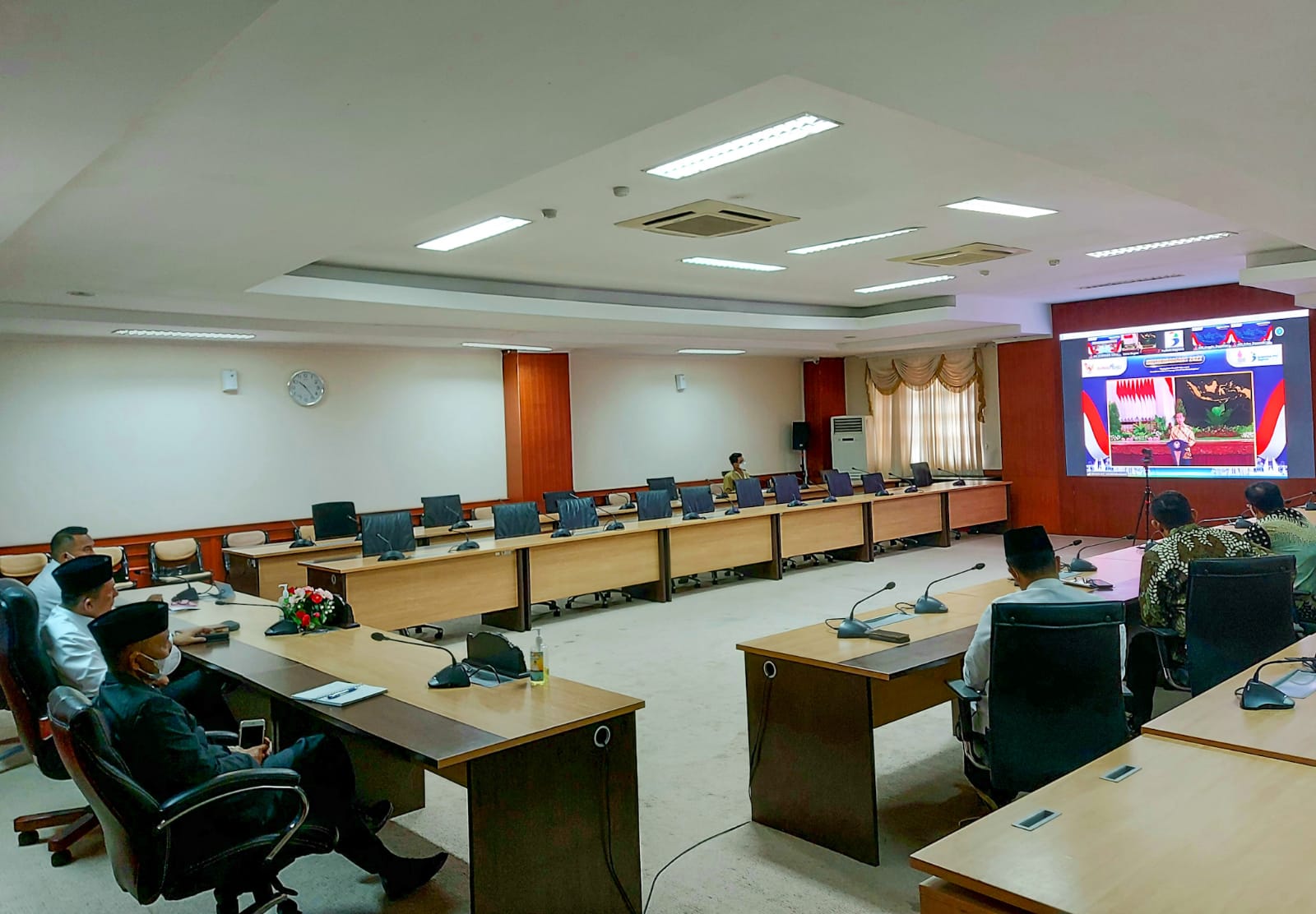 Gubernur Ansar Ikuti Pembukaan Musrenbangnas Tahun 2022 Bersama Presiden RI Joko Widodo