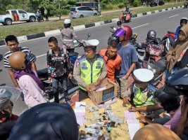 628 Kendaraan Tarjaring Dalam Operasi Zebra Seligi 2019