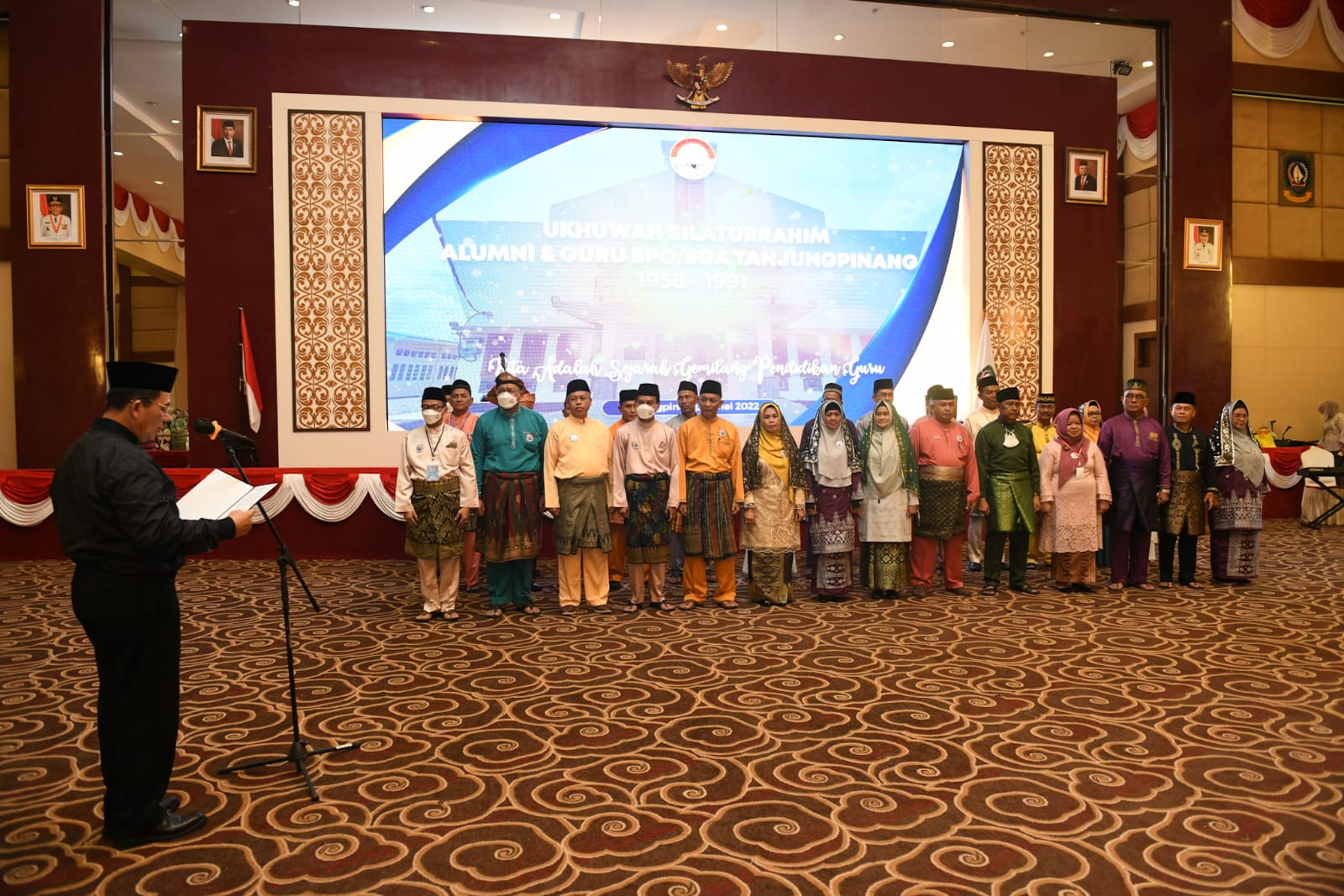 Reuni Akbar SPG-SGA Tanjungpinang 2022, Gubernur Ansar Kukuhkan Pengurus Perkumpulan Alumni