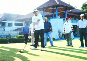 Ansar Buka Turnamen Golf Gubernur Cup 2022
