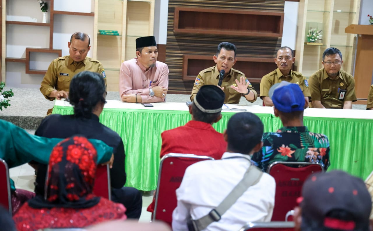 Dihadapan Suku Laut, Gubernur Ansar Paparkan Komitmennya Sejahterakan Masyarakat Pesisir