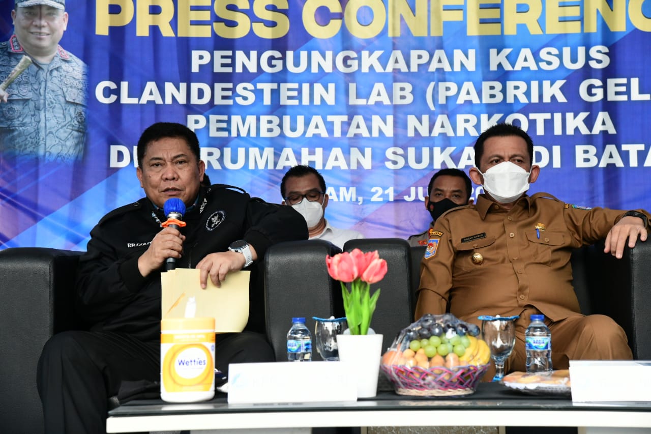 BNN RI Apresiasi Pemprov Kepri Dalam Pemberantasan Narkoba