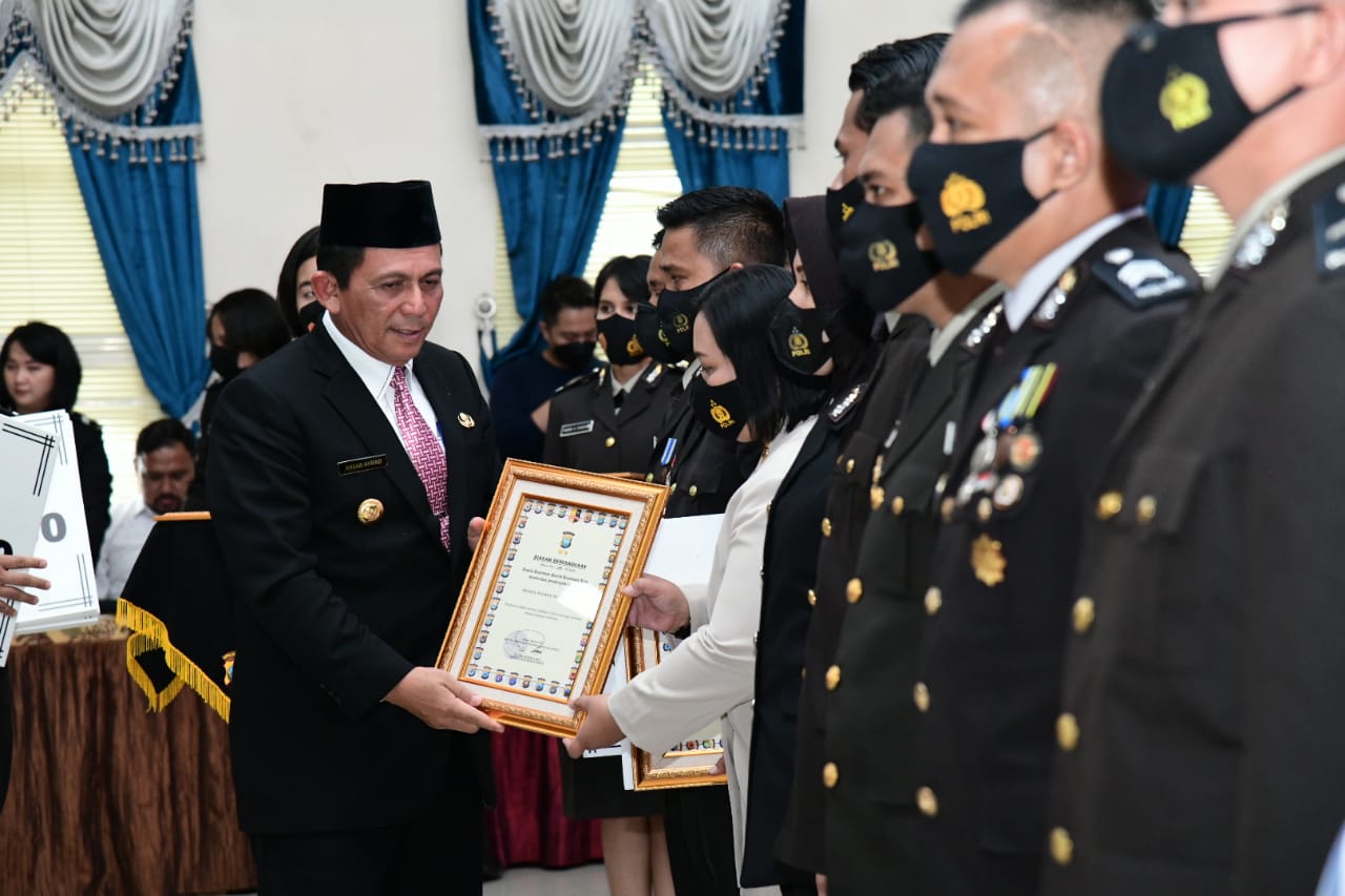 Hadiri HUT Bhayangkara ke-76, Ansar Berharap Kepri Semakin Kondusif