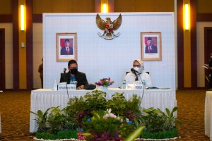 Wagub Marlin Terima Kunjungan Komisi II DPR RI