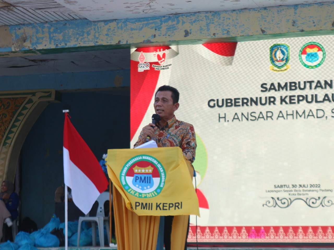Gubernur Ansar Ajak Kader PMII Kepri Bekali Diri Dengan Berbagai Keahlian