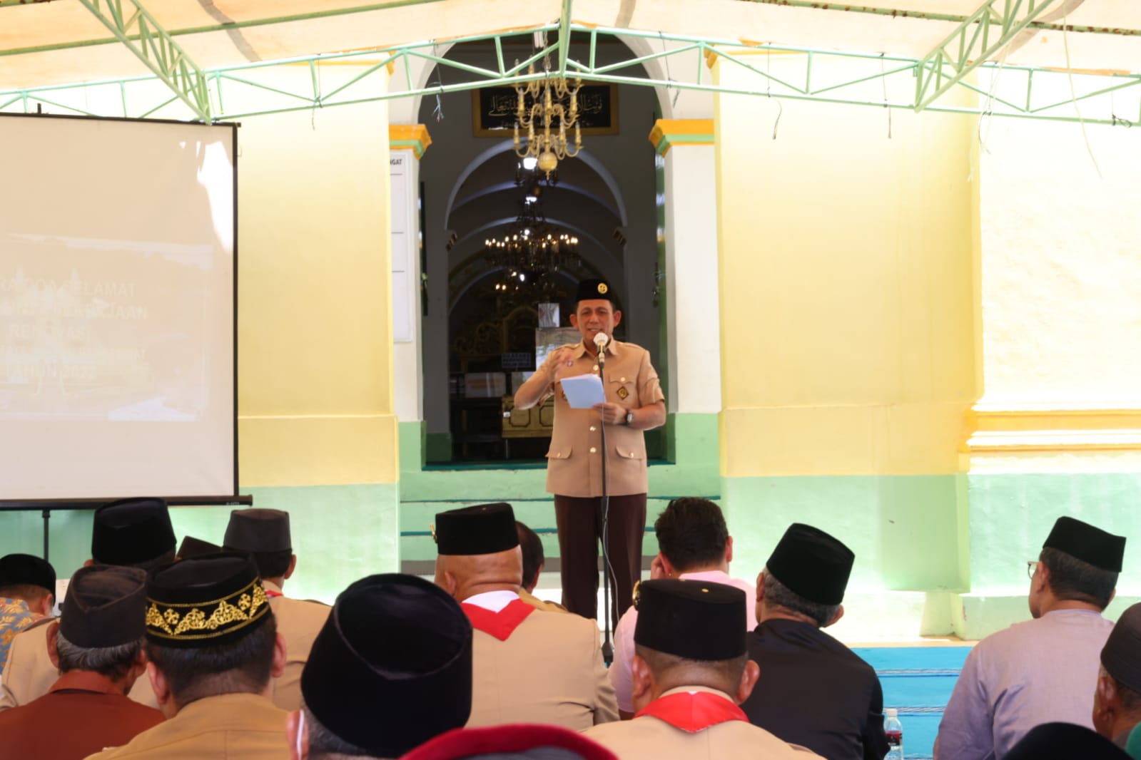 Doa Bersama Tanda Dimulainya Revitalisasi Masjid Raya Sultan Riau Penyengat