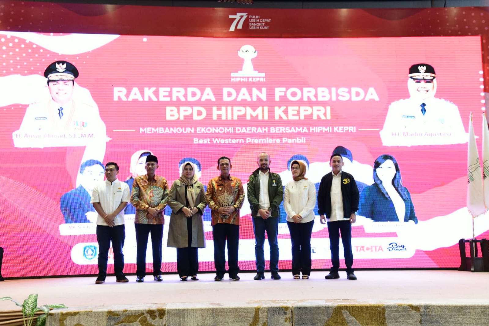Gubernur Ansar Hadiri Rakerda &  Forbisda BPD HIPMI Kepri