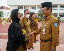 Apel Senin Pagi, Kepala BKD Kepri Ajak ASN Seriusi Penilaian Pegawai