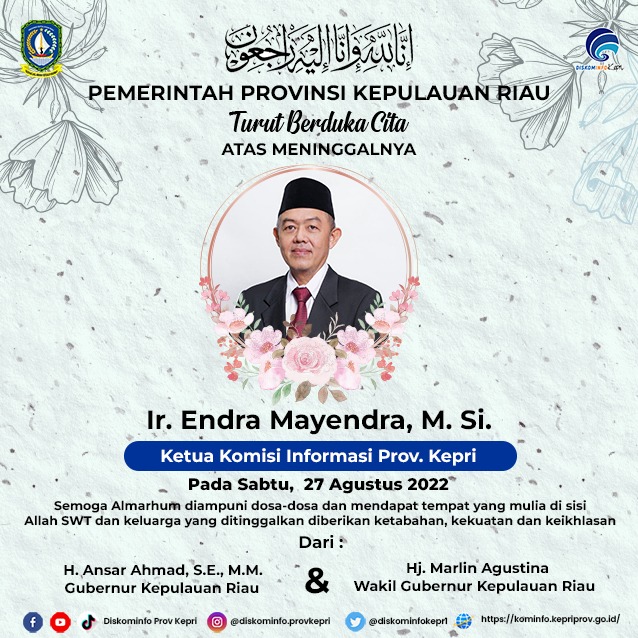 Ketua KI Kepri Tutup Usia di RSAB, Gubernur Ansar Langsung Temui Keluarganya