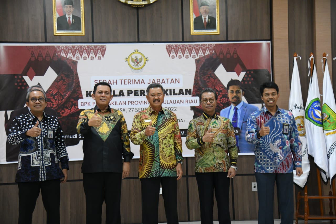 Gubernur Ansar Hadiri Sertijab Kepala BPK Perwakilan Kepri