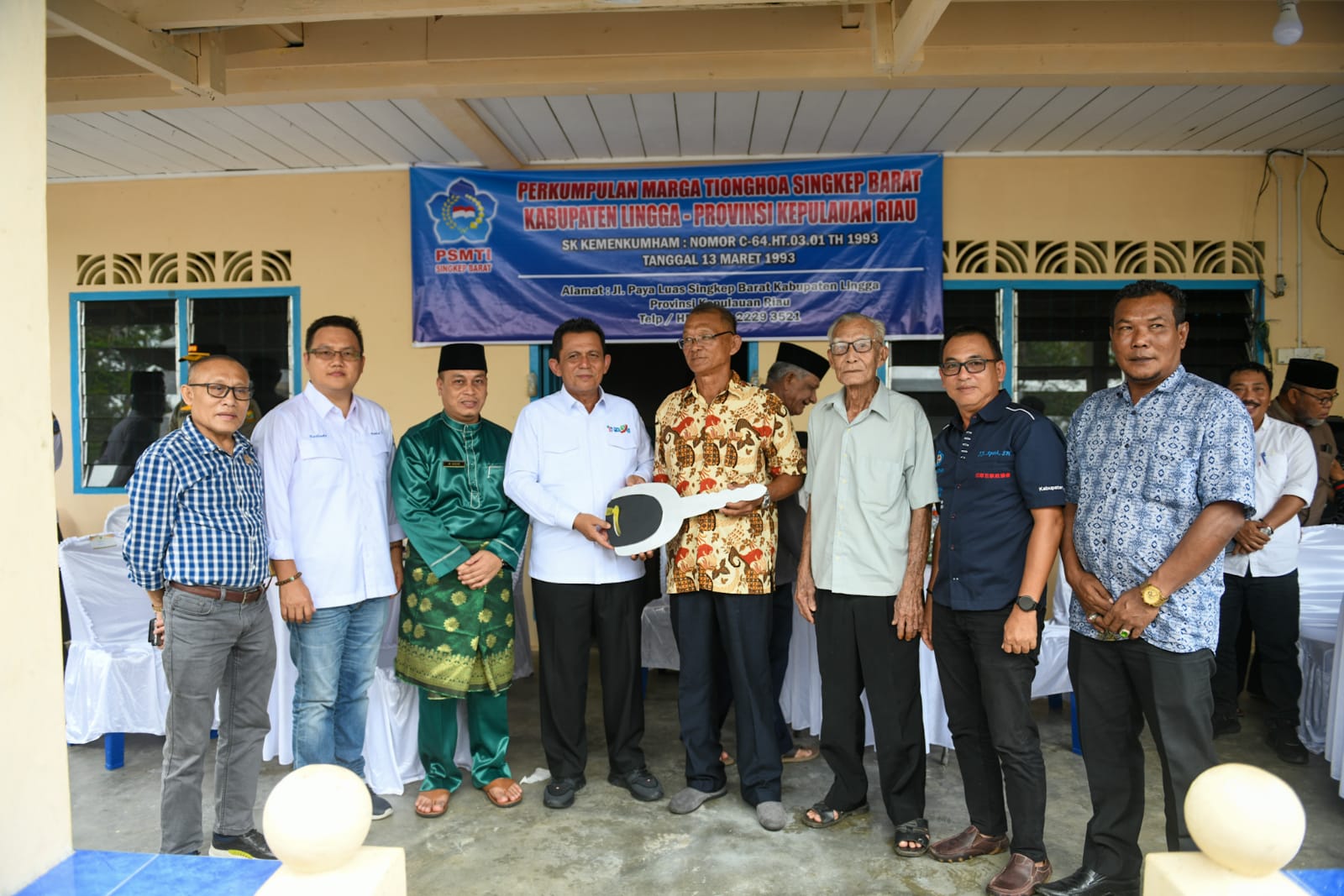 Gubernur Ansar Bersilaturahim Dengan Pengurus PSMTI Kabupaten Lingga