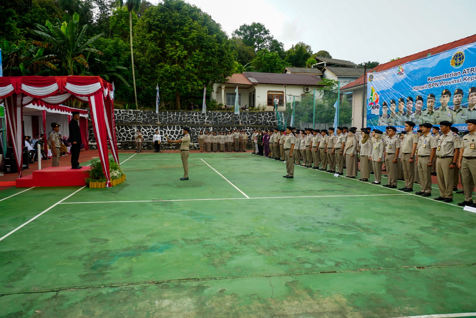 Jadi Irup HUT Agraria Ke-62, Sekda Prov Adi Himbau BPN Gesa Percepatan PTSL