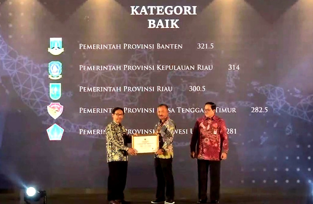 Pemprov Kepri Terima Penghargaan Anugerah Meritokrasi Tahun 2022