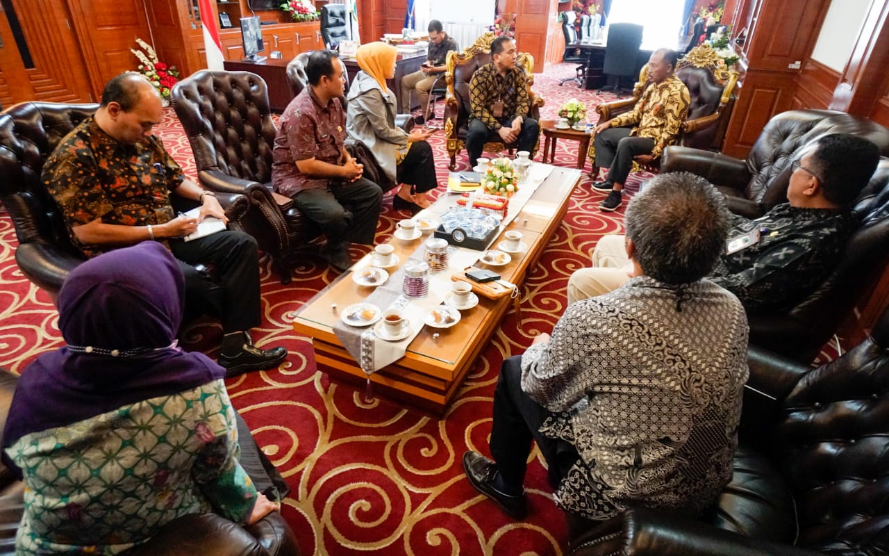 Sekda Adi Terima Audensi BPS Provinsi Kepri