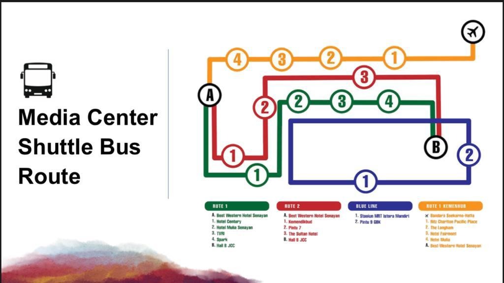 Free Shuttle Service to Media Center for ASEAN Summit Journalists