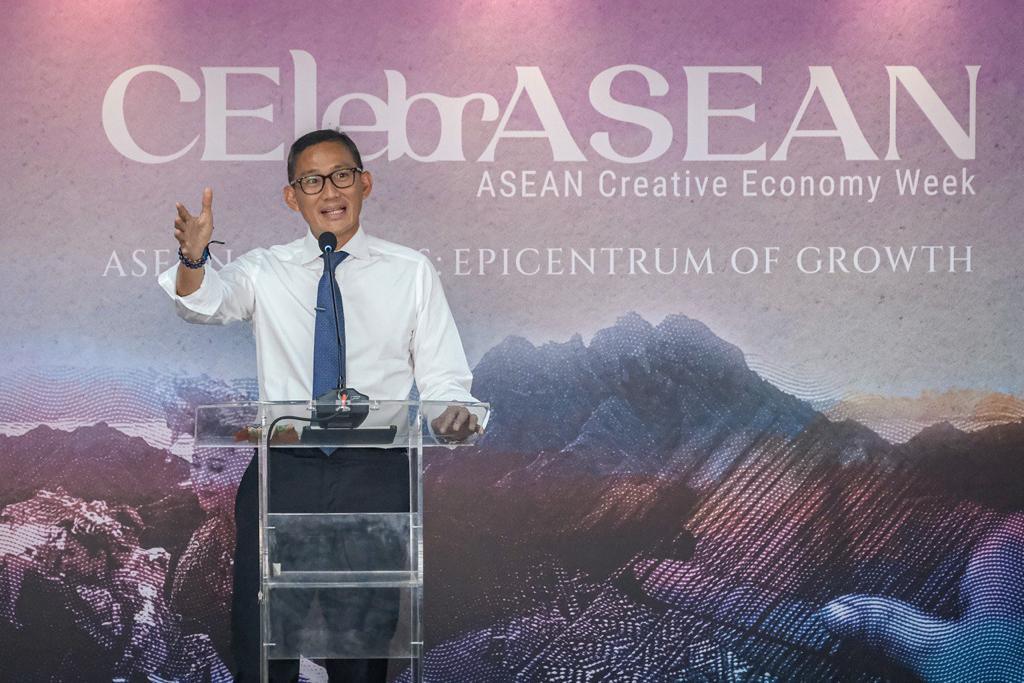 Kenangan Menparekraf Tentang Stasiun MRT ASEAN Jakarta