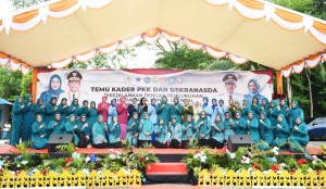 Dewi Ansar Temu Kader PKK dan Kader Dekranasda Bahas Pentingnya Sebagai Mitra Kerja Pemerintah