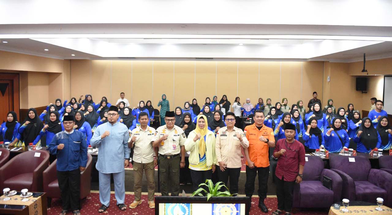 Dewi Ansar Buka Pelatihan Keluarga Tanggap Bencana Rumah Tangga