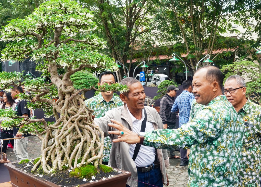 Sekdaprov Kepri Buka Pameran dan Kontes Bonsai Nasional, Ajang Tingkatkan Rasa Cinta Lingkungan