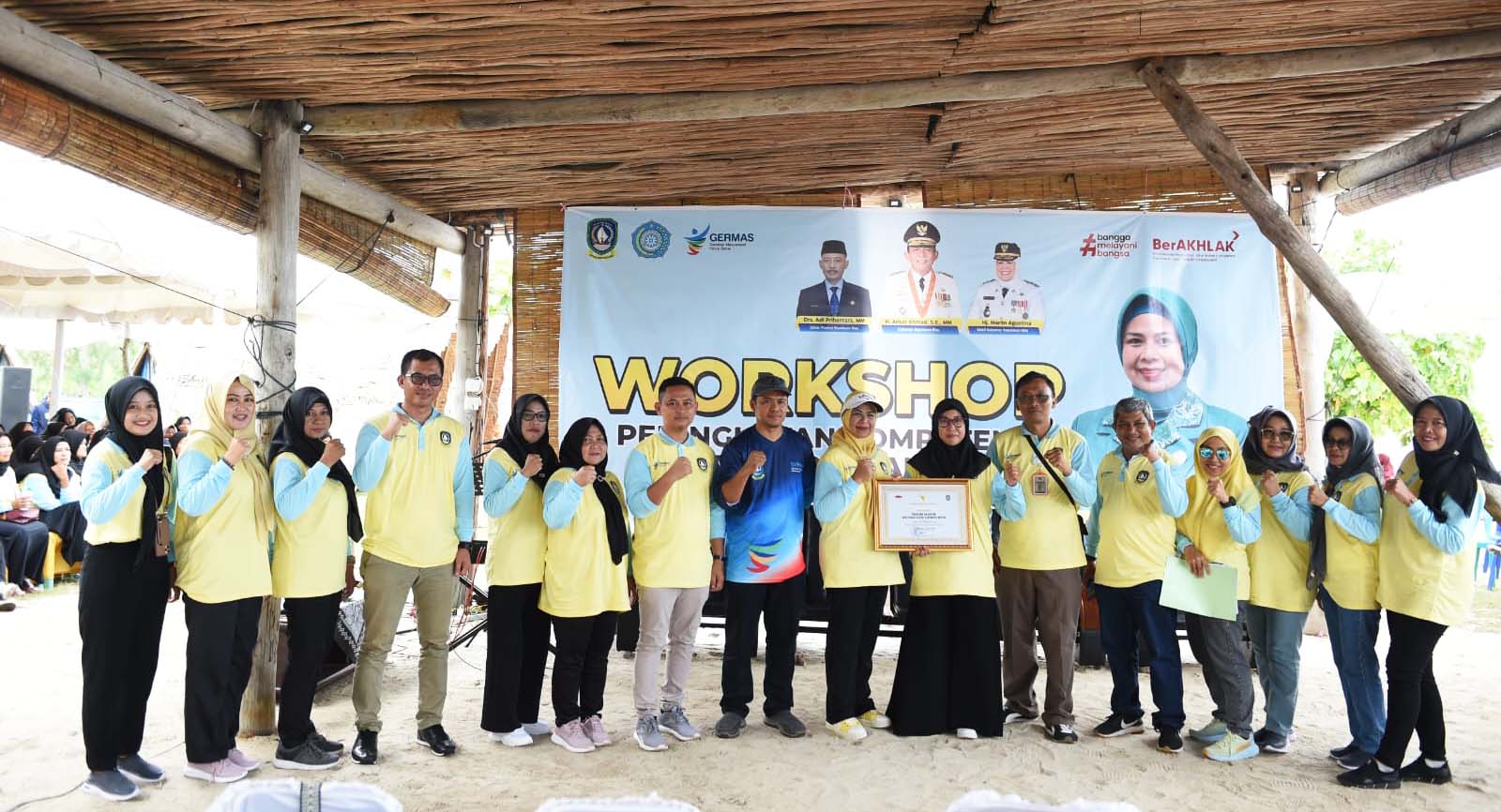 Ketua TP-PKK Kepri Buka Workshop Peningkatan Kompetensi Bagi Para Kader Posyandu Bintan