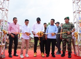 Gubernur Kepri Resmikan Jalan Menuju Kelenteng Sun Te Kong di Senggarang