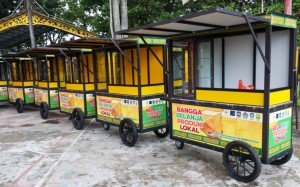 Sebanyak 79 Pedagang TPL Tanjungpinang Dapat Bantuan Gerobak, Gubernur Ansar Berpesan Manfaatkan Dengan Baik