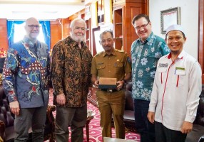 Sekda Kepri Bertemu Civitas Akademika Universitas Rhode Island, Jajaki Kerja Sama Peningkatan SDM ASN