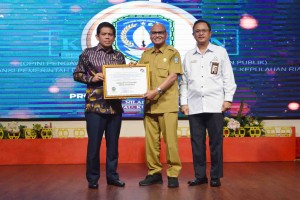 Pemprov Kepri Raih Predikat Zona Hijau Kualitas Tertinggi Tahun 2023 dari Ombudsman RI