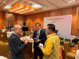 Gubernur Kepri Tawarkan Kerjasama dan Investasi di Forum Regional Outlook S. Rajaratnam