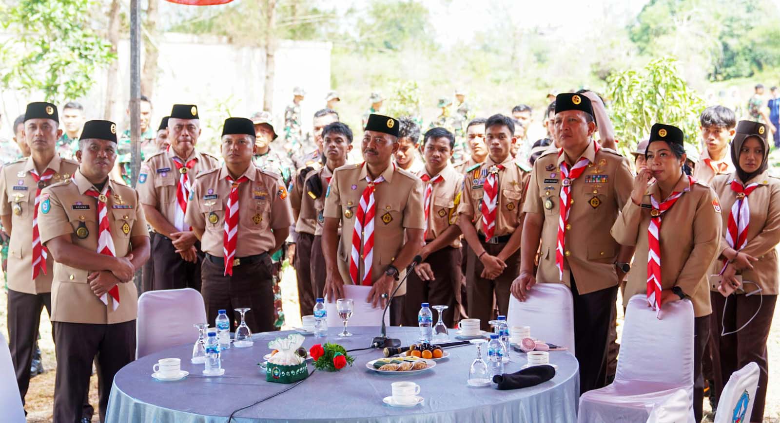 Sekdaprov Kepri Jadi Irup Upacara Perkemahan Pramuka Saka Wira Kartika