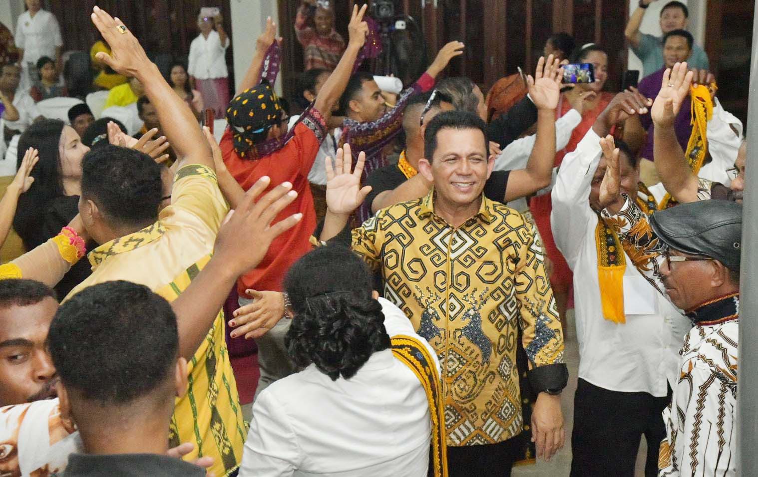 Hadiri Perayaan Syukur Ekaristi 25 Tahbisan Imamat, Ansar Ingin Moderasi dan Toleransi Beragama di Kepri Terawat