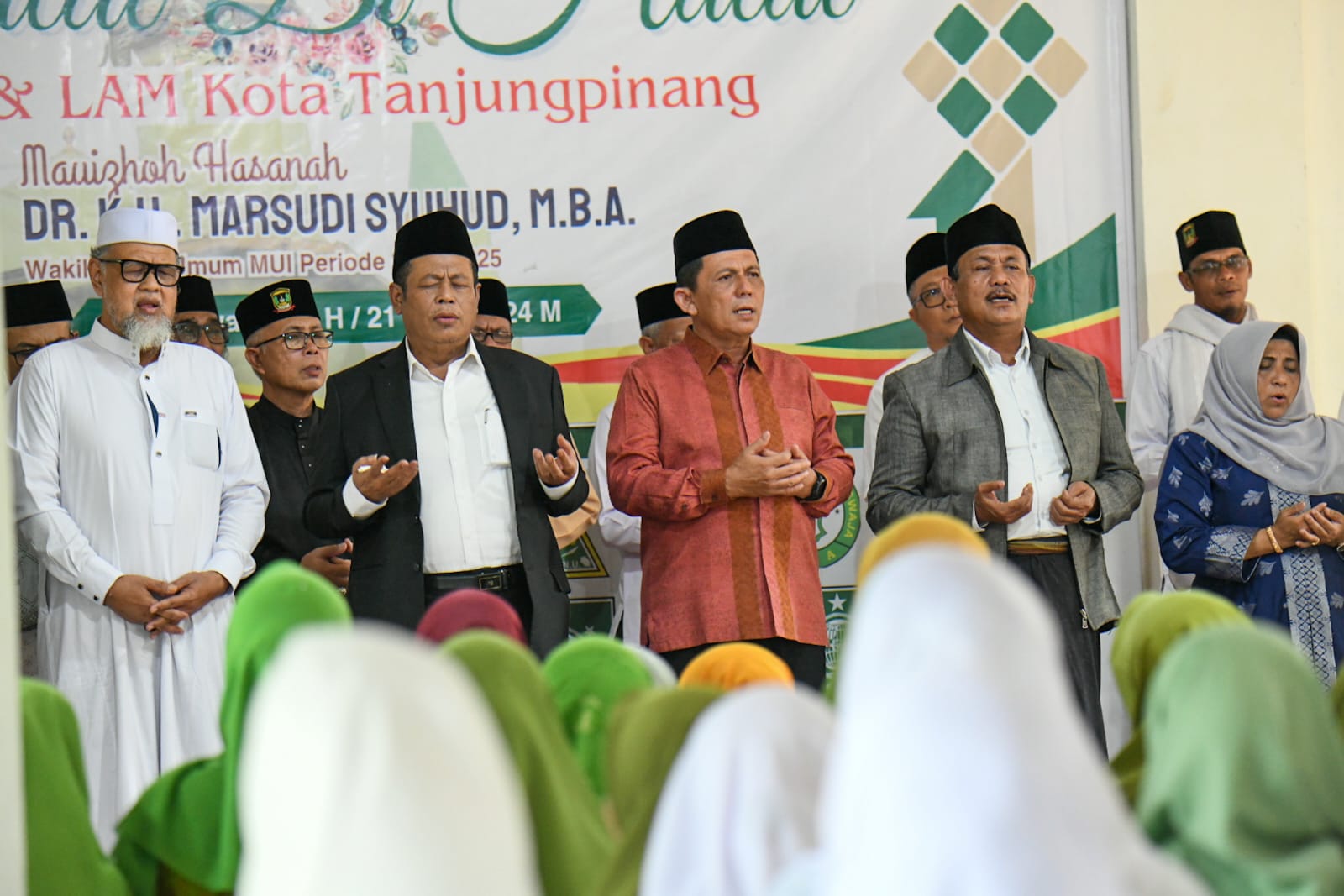 Halalbihalal Bersama NU dan LAM Tanjungpinang, Gubernur Ansar Sampaikan Refleksi Pasca Ramadan