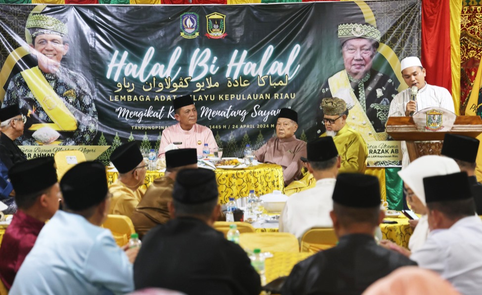Gubernur Ansar Hadiri Halalbihalal bersama LAM Kepri, Perkokoh Ukhuwah Bangun Persaudaraan
