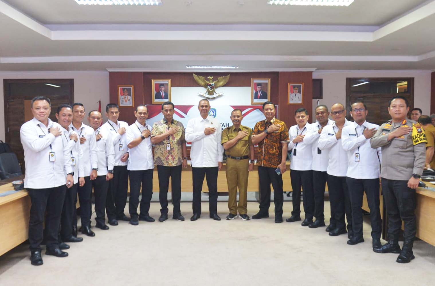 Sekdaprov Kepri Terima Audiensi TIM PKDN Sespimti Polri, Sambut Indonesia Emas 2045