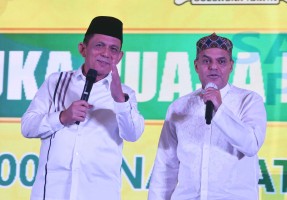 Gubernur Ansar Hadiri Buka Puasa dan Berbagi Bersama 2.000  Anak Yatim Piatu se-Batam