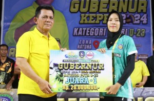 Gubernur Ansar Menutup Gubernur Cup Zona Natuna, Komitmen Majukan Olahraga Kepri