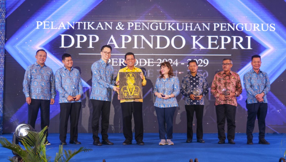 Kepengurusan DPP Apindo Kepri Dilantik, Ansar  Ingin Enterpreneur Muda Jadi Penggerak Ekonomi Kepri