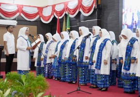 Ketua BKMT Kepri Lantik Pengurus Daerah BKMT Karimun Periode 2024-2029