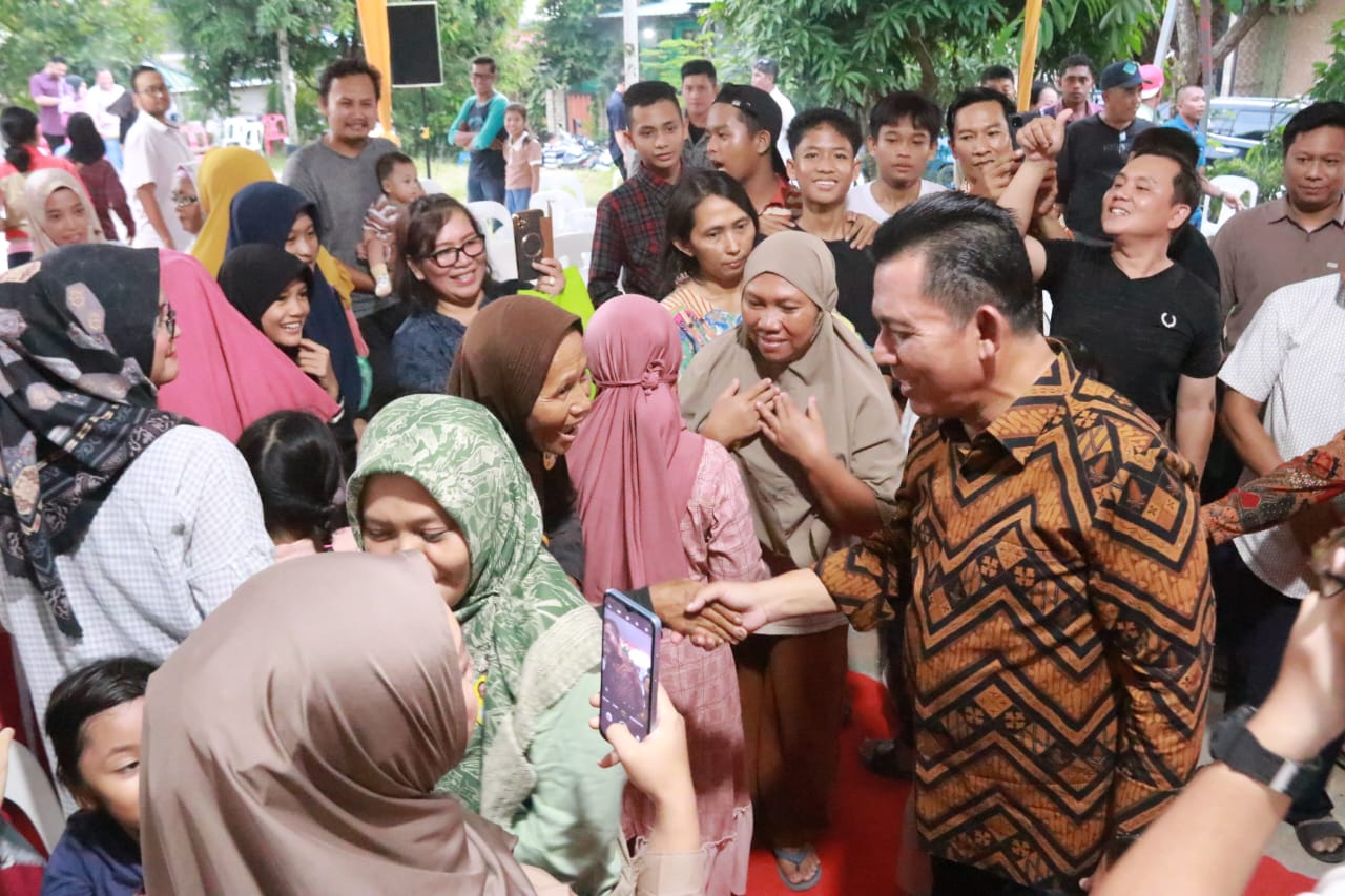 Masyarakat Perumahan Modena Regency Batam Antusias Simak Program Strategis Gubernur Ansar