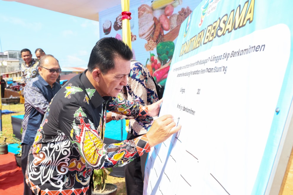 Gubernur Ansar Luncurkan Gercep Anting di Dabo, Sekaligus Serahkan Bantuan Rp2,38 miliar