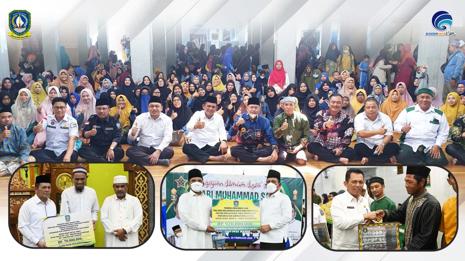 Komitment Gubernur Ansar Tingkatkan Jumlah Bantuan Bidang Keagamaan di Tahun 2024