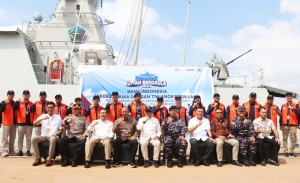 Sekdaprov Kepri Hadiri Pelepasan Tim Kas Keliling Ekpedisi Rupiah Berdaulat ke Wilayah 3T