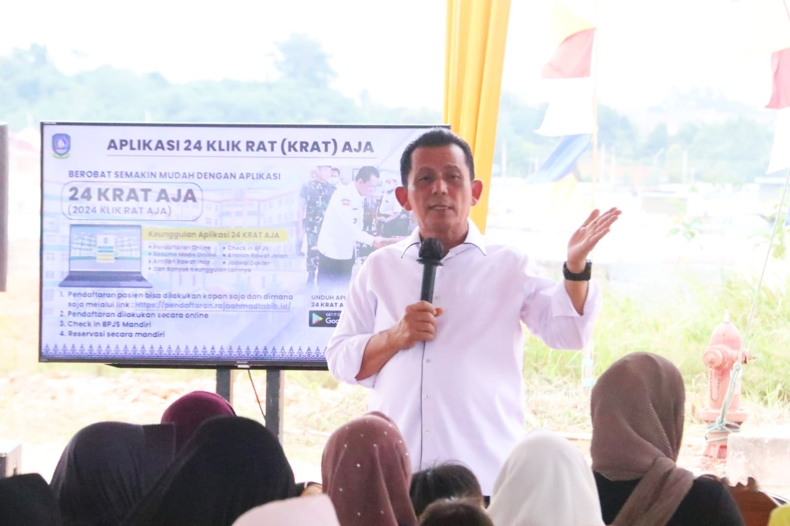 Dari SPP Gratis hingga Rumah Singgah, Gubernur Ansar Paparkan Program Kerjanya di Tanjung Uncang
