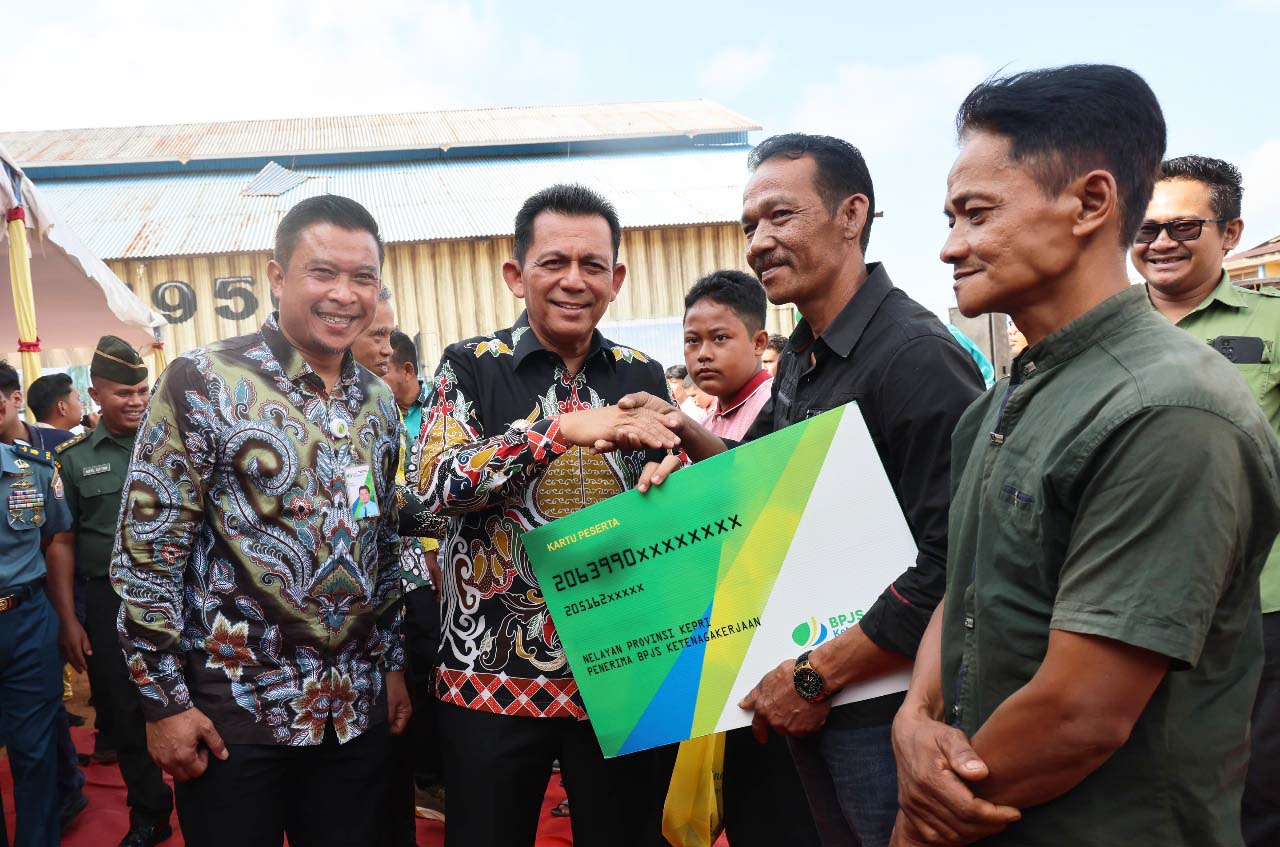 Tahun ini Pemprov Kepri Berikan Iuran BPJS Ketenagakerjaan Nelayan  Kepada 36.500 Orang, Dengan Anggaran Rp7,358 Miliar